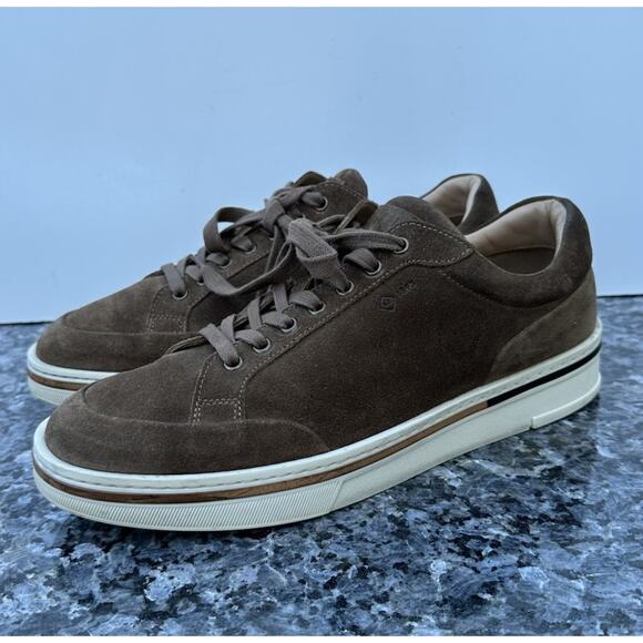 Dunhill Metropolitan Suede Sneakers Brown Men’s Size EU 41 main image 5